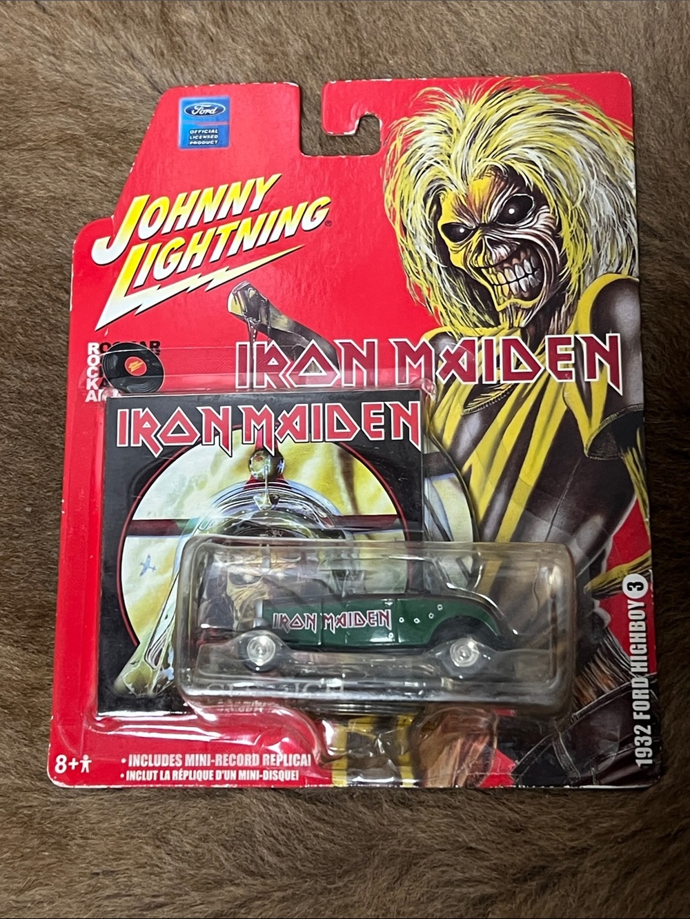 2005 Johnny Lightning Iron Maiden Aces High 1932 Ford Highbody NWT